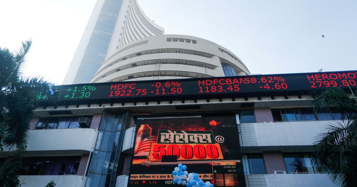 INDIA STOCKS Indian shares close down ahead of U.S. jobs data