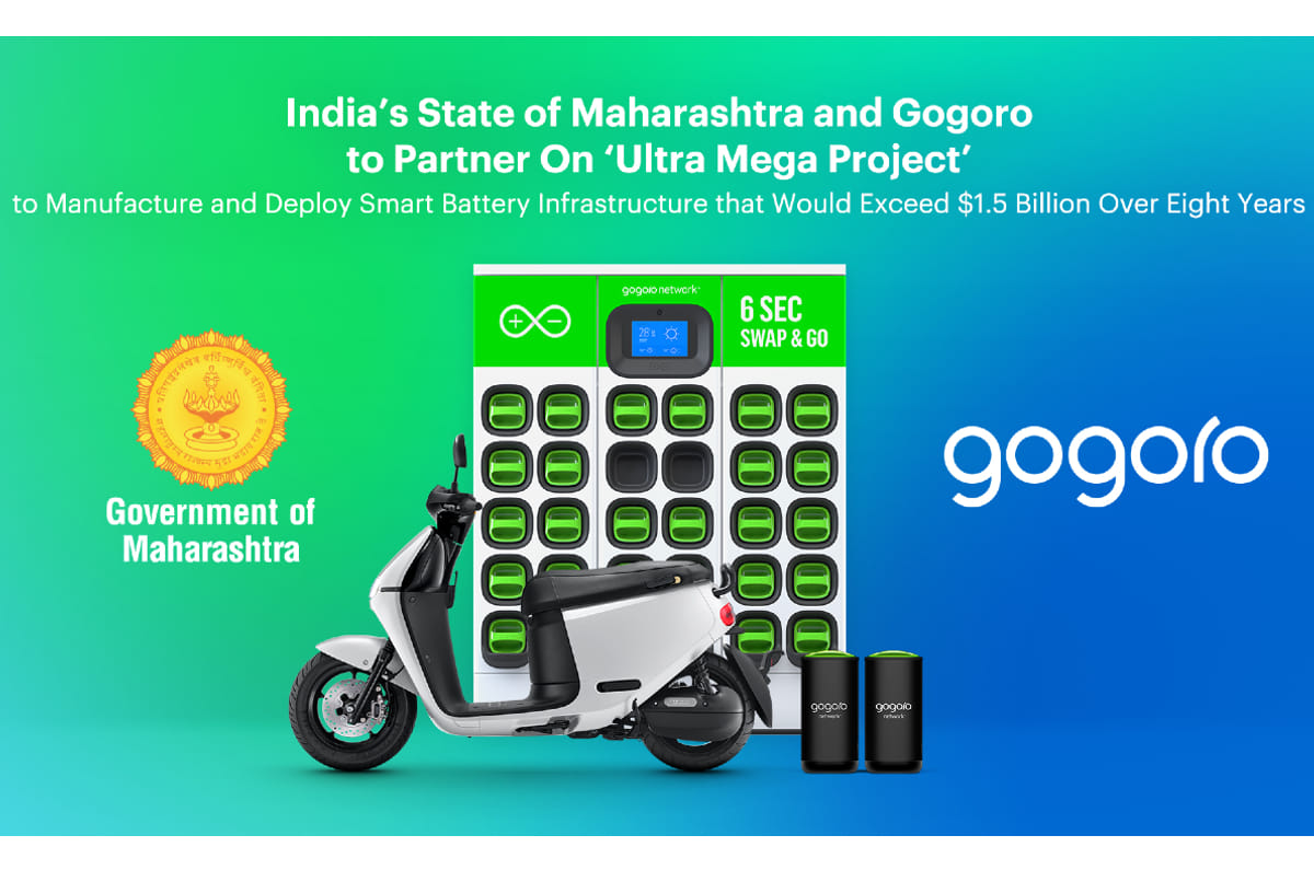 Gogoro to invest over USD 1.5 billion in Maharashtra