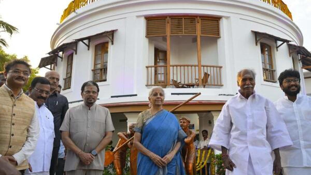 Nirmala Sitharaman inaugurates renovated lighthouse in Puducherry