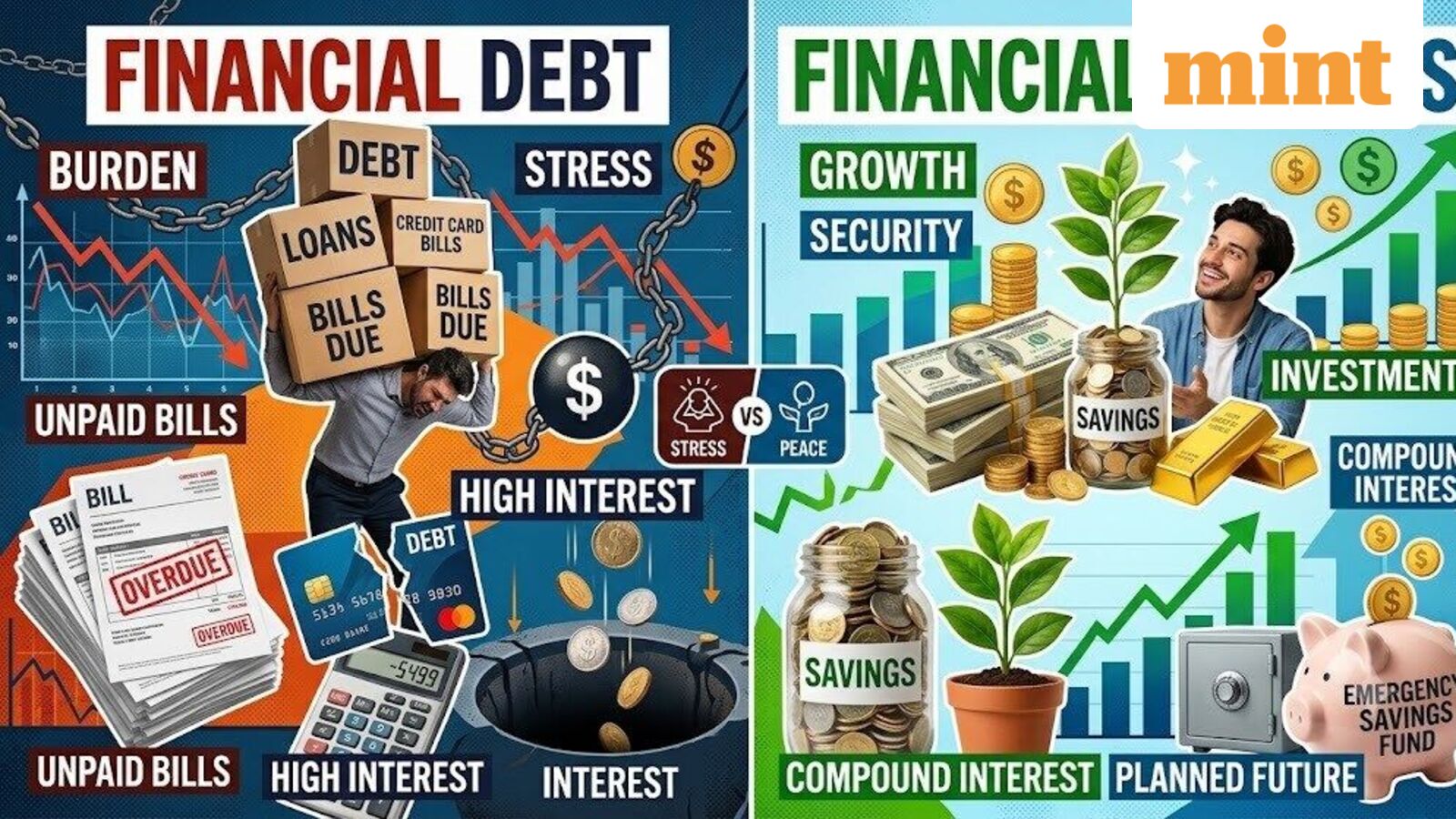 Borrowing beats savings: Indian household debt grew 1.5x faster than assets in 2025, reveals new report